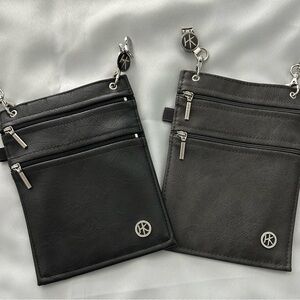Hip Klip brand leather purses - 2 total
